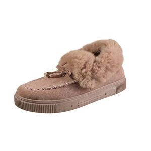BAMBOO Plush Fur-Lined Slipper Shoes